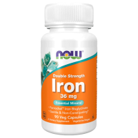 Vitamine și minerale Now Foods Iron 733739014443  90 capsule