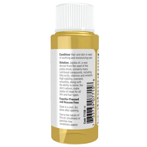 Vitamine și minerale Now Foods JOJOBA OIL 733739077158   photo 3