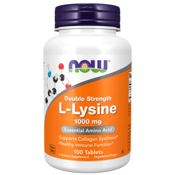 Vitamine și minerale Now Foods L-Lysine 733739001139 100  photo 1