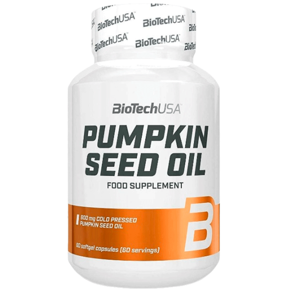 Vitamine și minerale BioTechUSA Pumpkin Seed Oil 5999076240487  60 photo 1