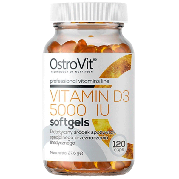 Vitamine și minerale OstroVit Vitamin D3 5903246221138  120 photo 1