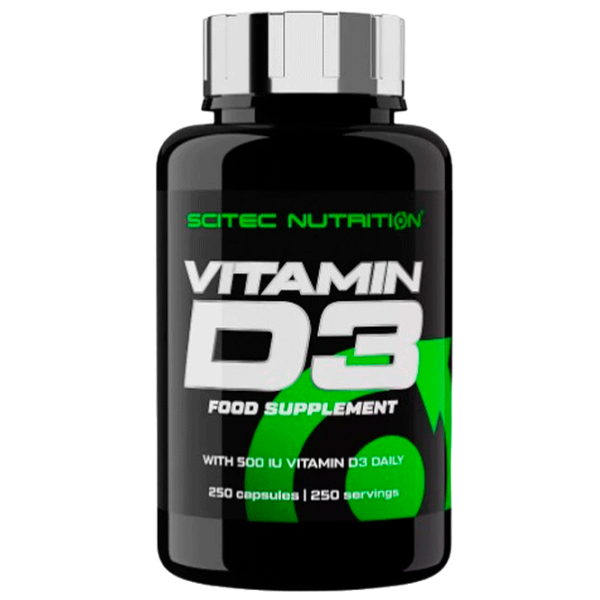 Vitamine și minerale Scitec Nutrition Vitamin D3 5999100029637  250 photo 1