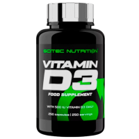 Vitamine și minerale Scitec Nutrition Vitamin D3 5999100029637  250