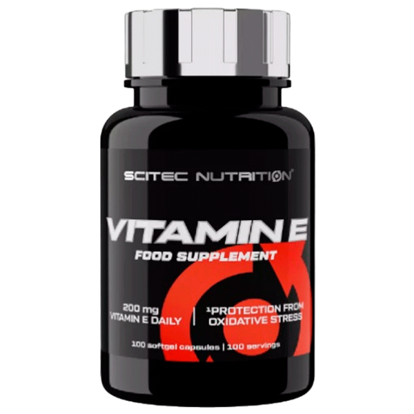 Vitamine și minerale Scitec Nutrition Vitamin E 5999100032880  100 capsule photo 1