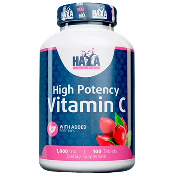 Vitamine și minerale Haya Labs Vitamin C with Rose Hips 854822007972 100  photo 1