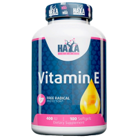 Vitamine și minerale Haya Labs Vitamin E 853809007486  100 capsule