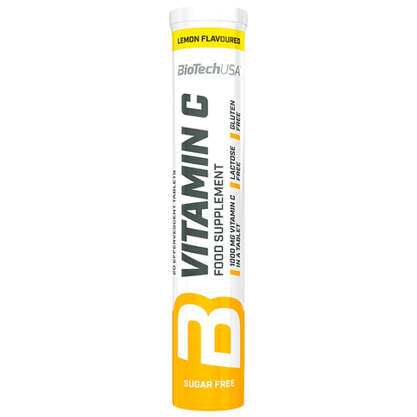 Витамины и минералы BioTechUSA Vitamin C efferniscent 5999076236534 20  photo 1