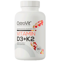 Витамины и минералы OstroVit Vitamin D3 + K2 5902232611960 90 