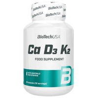 Vitamine și minerale BioTechUSA Ca-D3-K2 5999076234202  90 capsule