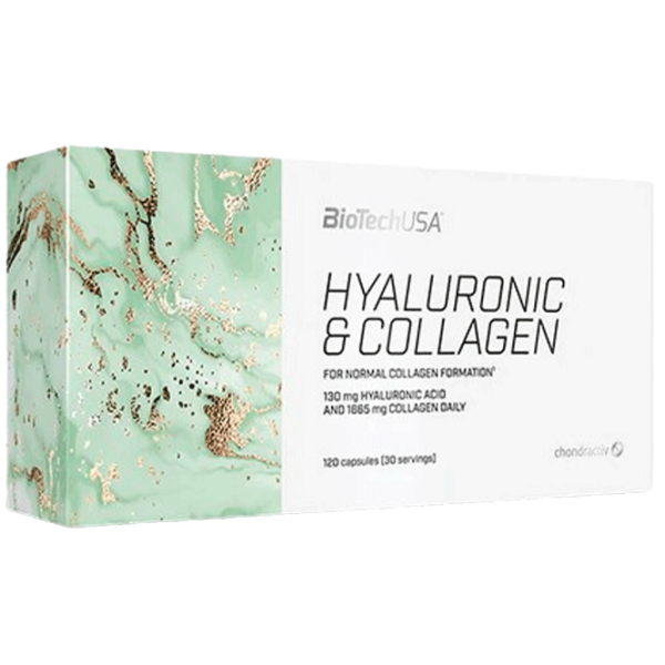 Витамины и минералы BioTechUSA Hyaluronic & Collagen 5999076249008  120 photo 1