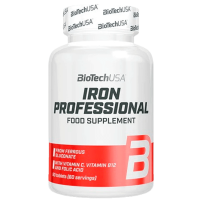 Vitamine și minerale BioTechUSA Iron Profesional 5999076254644 60 