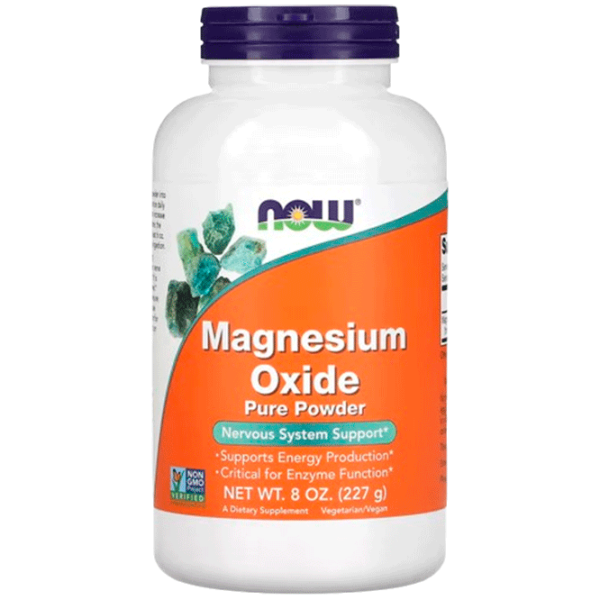 Vitamine și minerale Now Foods MAGNESIUM OXIDE POWDER 733739013101   photo 1