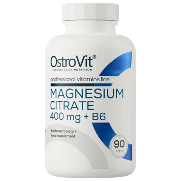 Vitamine și minerale OstroVit Magnesium Citrate + B6 5903246229516 90  photo 1