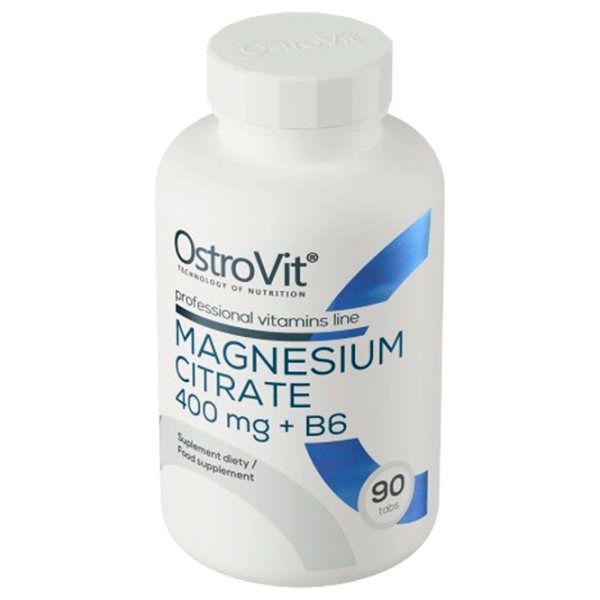 Vitamine și minerale OstroVit Magnesium Citrate + B6 5903246229516 90  photo 2