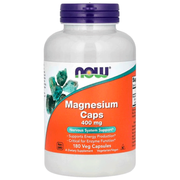 Витамины и минералы Now Foods Magnesium 733739012838  180 капсулы photo 1