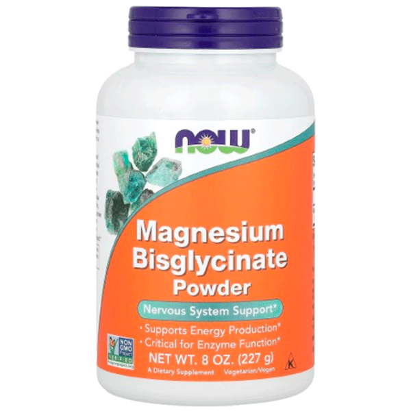 Витамины и минералы Now Foods MAGNESIUM BISGLYCINATE POWDER 733739012999   photo 1