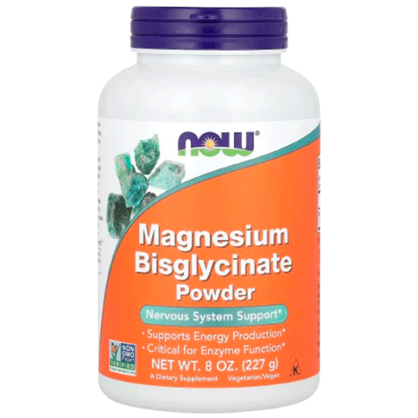 Витамины и минералы Now Foods MAGNESIUM BISGLYCINATE POWDER 733739012999   photo 1