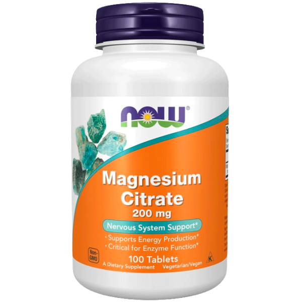 Vitamine și minerale Now Foods Magnesium Citrate 733739012906 100  photo 1