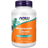 Vitamine și minerale Now Foods Magnesium Citrate 733739012906 100 