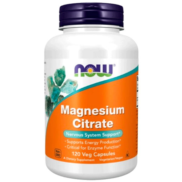 Витамины и минералы Now Foods Magnesium Citrate 733739012944  120 photo 1