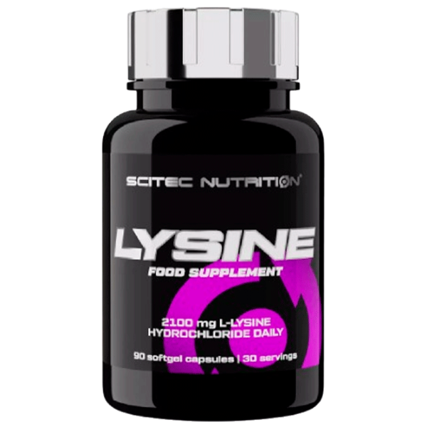 Vitamine și minerale Scitec Nutrition Lysine 728633104758  90 capsule photo 1