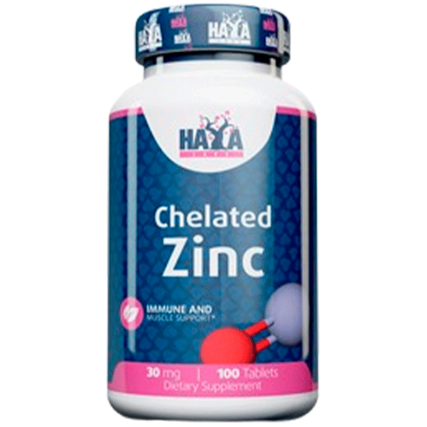 Vitamine și minerale Haya Labs Zinc Bisglicinate 858047007595 100  photo 1