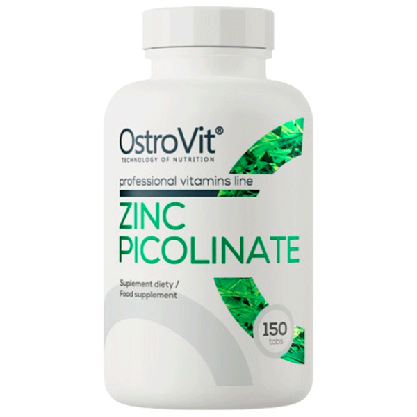Витамины и минералы OstroVit Zinc Picolinate 5903246224535 150  photo 1