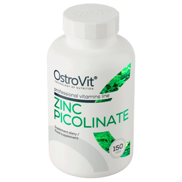 Витамины и минералы OstroVit Zinc Picolinate 5903246224535 150  photo 2