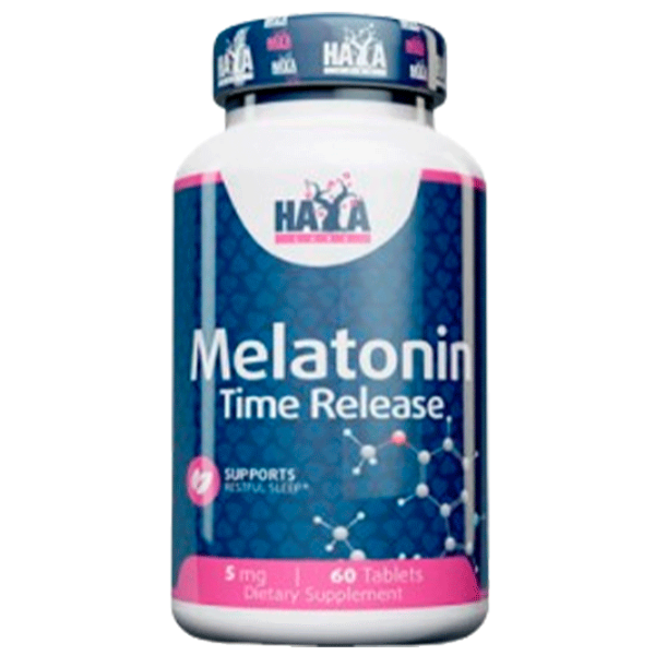 Витамины и минералы Haya Labs Melatonin Time Release 858047007021 60  photo 1