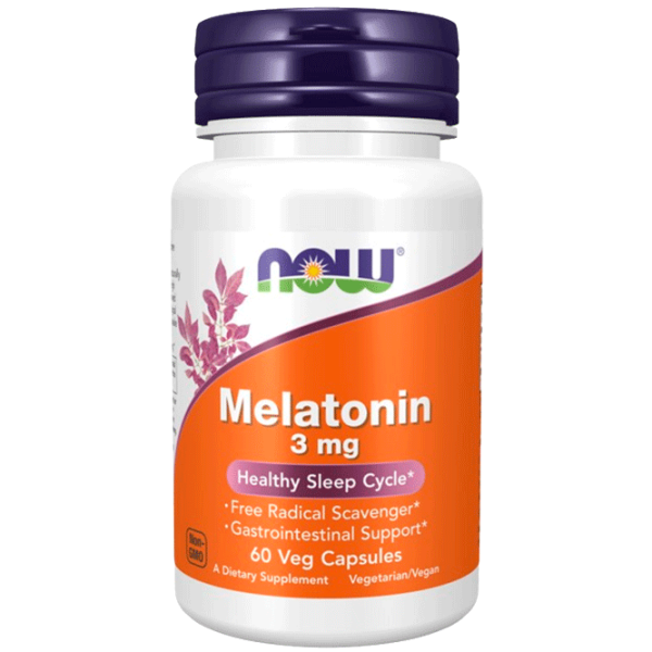 Витамины и минералы Now Foods MELATONIN 733739032553  60 photo 1