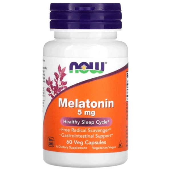 Vitamine și minerale Now Foods MELATONIN 733739035554  60 photo 1