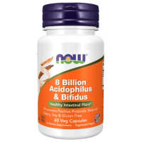 Vitamine și minerale Now Foods 8 BILLION ACIDOPH/BIFIDUS 733739029300  60