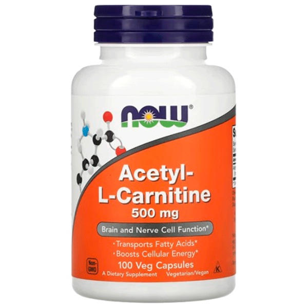 Vitamine și minerale Now Foods ACETYL L-CARN 733739000767  100 capsule photo 1