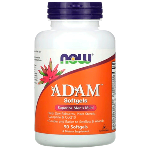 Vitamine și minerale Now Foods ADAM MALE MULTI 733739038807  90 capsule photo 1