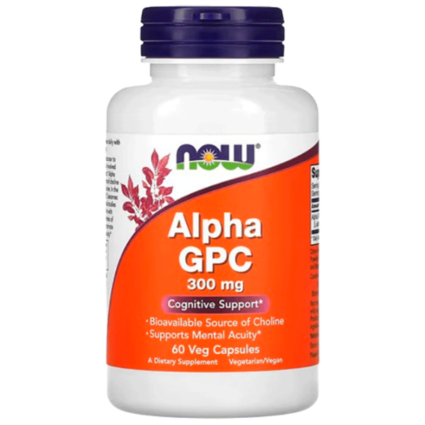 Vitamine și minerale Now Foods Alpha GPC 733739030856  60 photo 1