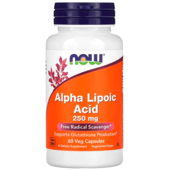 Vitamine și minerale Now Foods Alpha Lipoic Acid 733739030429  60 photo 1