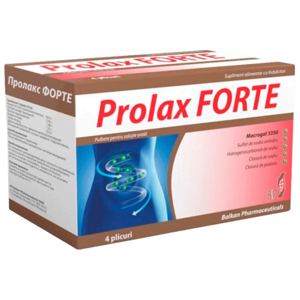 Витамины и минералы Balkan Pharmaceuticals Prolax Forte 4840982010514   photo 1