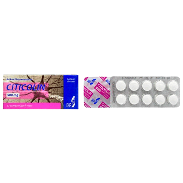 Витамины и минералы Balkan Pharmaceuticals Citicolin 4840982010255 30  photo 1