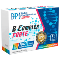 Vitamine și minerale Balkan Pharmaceuticals B complex Forte 4840982011726  30 capsule