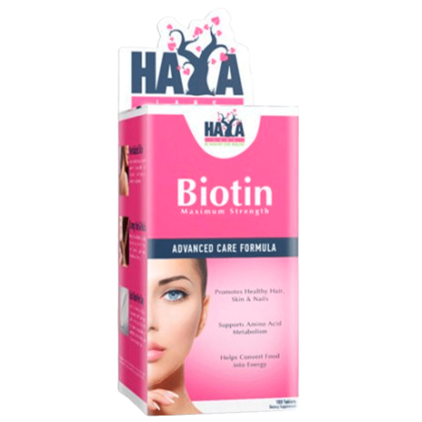 Vitamine și minerale Haya Labs BIOTIN 854822007866 100  photo 1