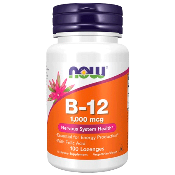 Vitamine și minerale Now Foods B-12 733739004666 100  photo 1