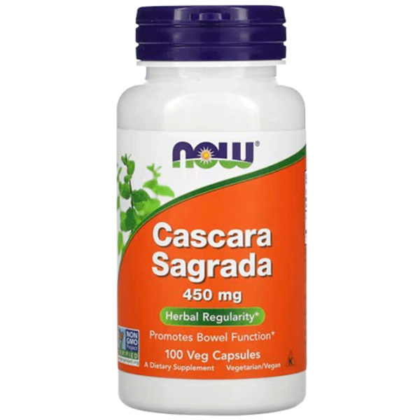 Vitamine și minerale Now Foods CASCARA SAGRADA 733739046208  100 capsule photo 1