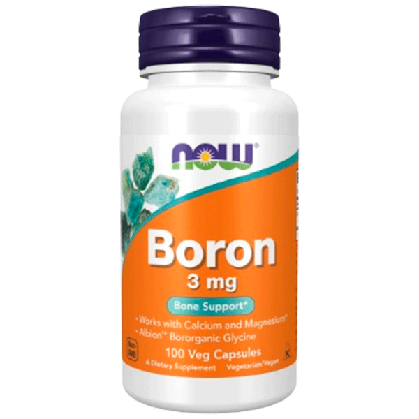 Vitamine și minerale Now Foods BORON 733739014108  100 capsule photo 1