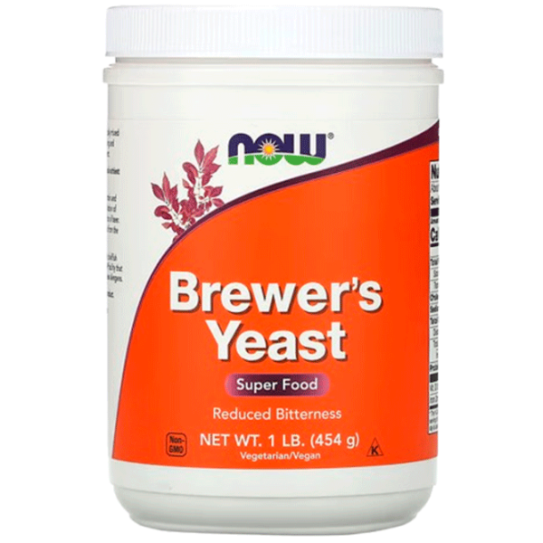 Vitamine și minerale Now Foods BREWERS YEAST POWDER 733739024206   photo 1
