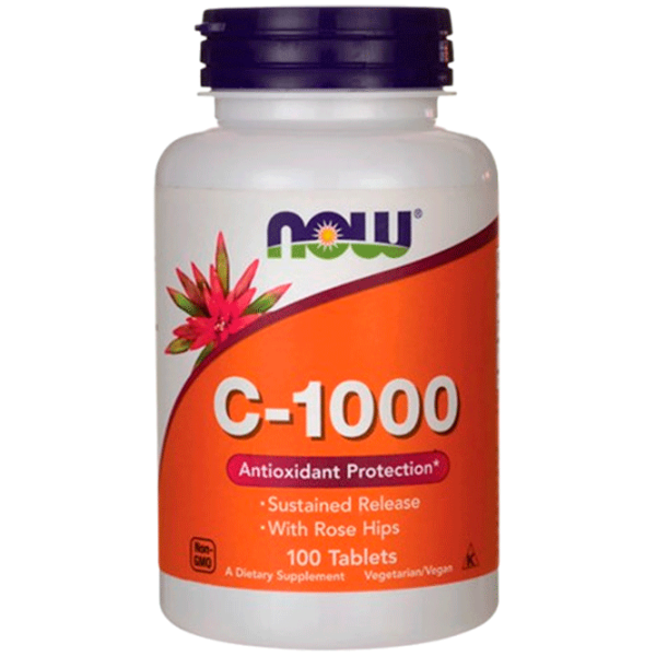 Vitamine și minerale Now Foods C-1000 733739006851 100  photo 1