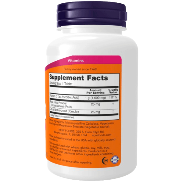 Vitamine și minerale Now Foods C-1000 733739006806 100  photo 2