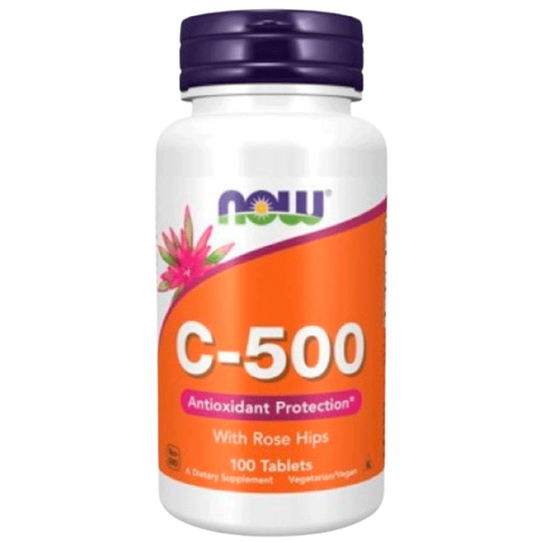 Vitamine și minerale Now Foods C-500 733739006707 100  photo 1