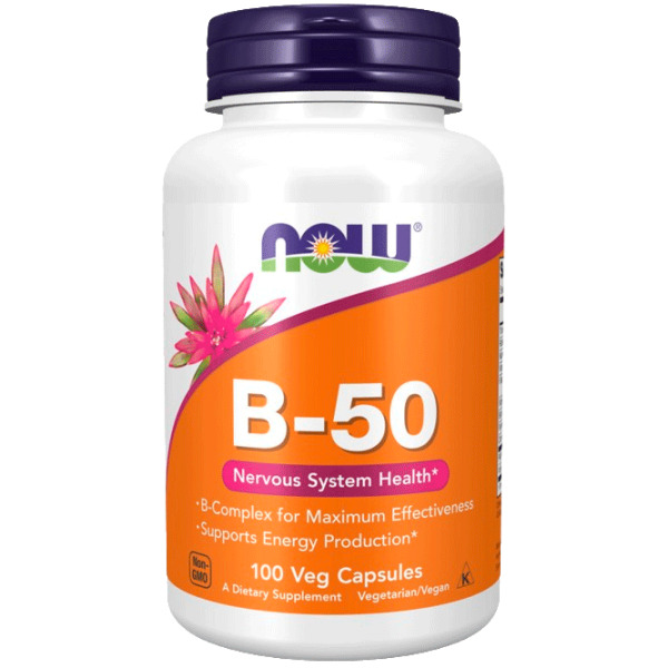 Vitamine și minerale Now Foods B-50 733739004208  100 capsule photo 1
