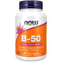 Vitamine și minerale Now Foods B-50 733739004208  100 capsule