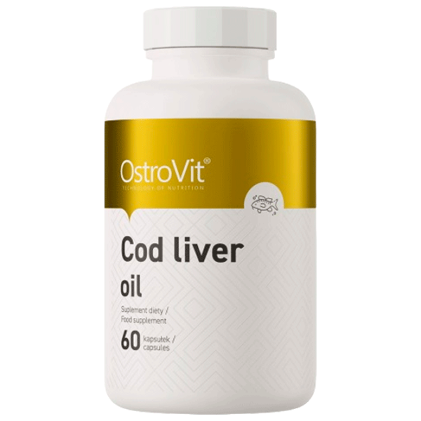 Vitamine și minerale OstroVit Cod liver oil 5903246222920  60 photo 1